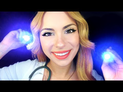 [ASMR] Sleep Clinic Roleplay - Trigger Test 👩‍⚕️ Soft Spoken, Face Touching, Light Exam 👩‍⚕️