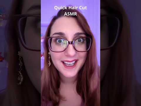 HAIR CUT IN A HURRY!! ASMR