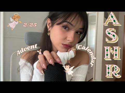 ASMR👼 2/25 Mic Scratching & Tapping + Hand Movements + Hand & Mouth Sounds + Tongue Clicking