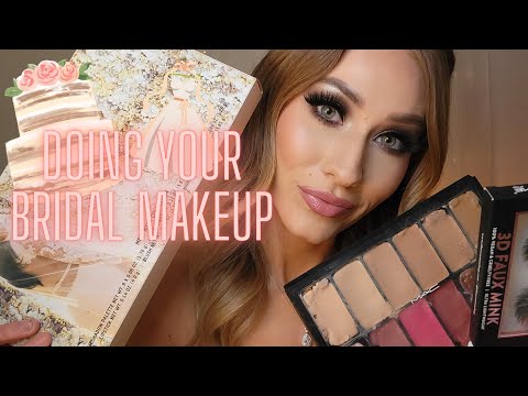 ASMR Doing Your Soft Bridal Glam 👰‍♀💕 (layered sounds, personal attention)✨️