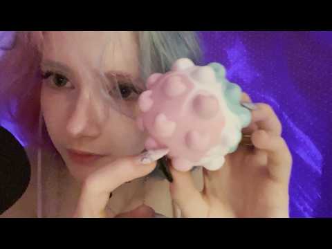 asmr but IM the sleepy one