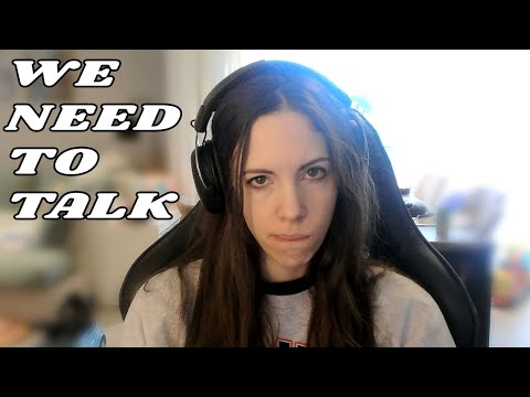 We have to talk... (Soft spoken)