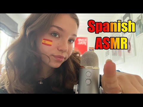 ASMR l Trigger Words in Spanish/ en Español! 🇪🇸 (lots of personal attention)