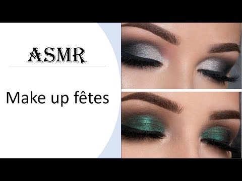 {ASMR} Make up pour les fêtes