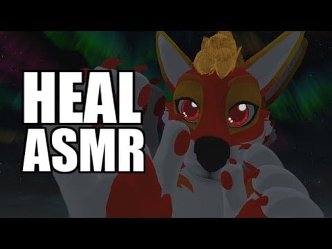 [Furry ASMR] Guided healing relaxation to ease your pain 🕯️