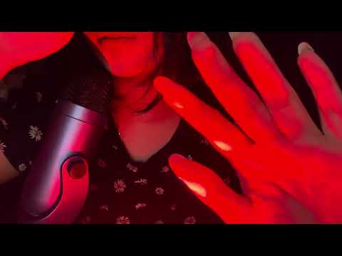 ✨ ASMR Positive Affirmations + slow mouth sounds (negative energy plucking, bubbles popping)