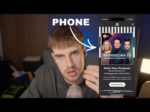 ASMR What's On My PHONE