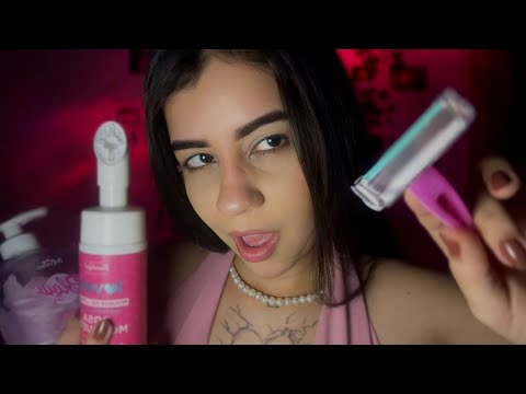 ASMR FAZENDO SUA BARBA 💈🪒