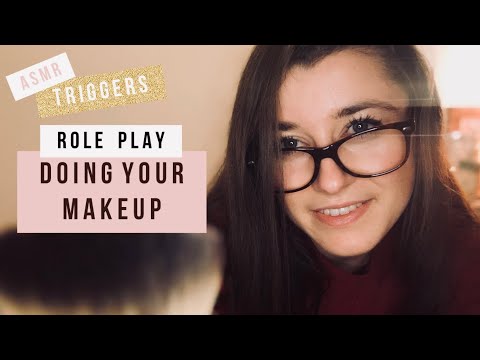 Friend Does Your Makeup | ASMR ROLE PLAY