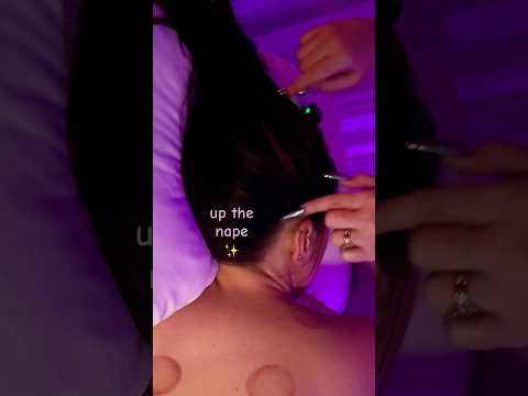 is the nape your fave too? 🤤 #triggersforsleep #asmrspa #realpersonasmr