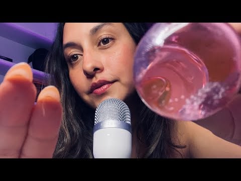 ASMR ✨HAGO MIMOS EN TU LINDA CARITA♥️🧡+BES1T0S !! [visual, mouthsounds]
