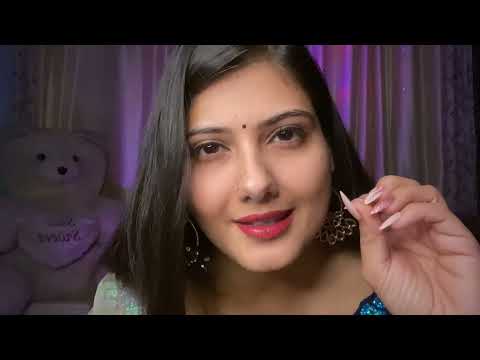 Hindi ASMR-Real Hypnosis + ASMR| Migraine relief| Plucking negative emotions