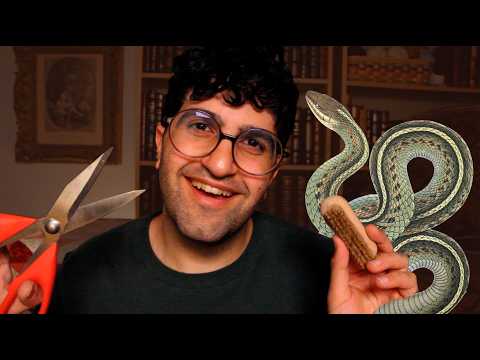 [ASMR] Cutting Your Hair (You're Medusa)