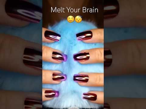 Melt Your Brain 😴🤤 #asmrsleep #asmr #notalkingasmr #sleep #nailart #asmrchannel #nail #4k