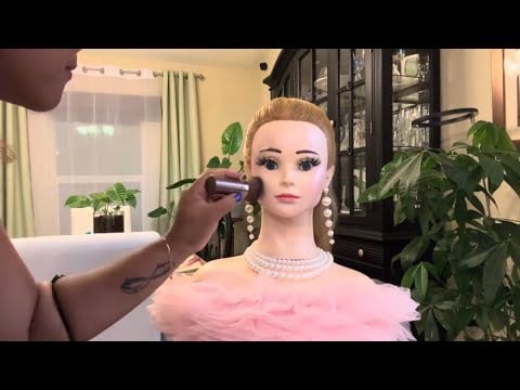 ASMR | BARBIE HIGH PONYTAIL | HAIRSTYLING - PERFECTIONIST - HAIR FIXING - FINISHING TOUCHES
