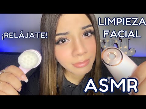 ASMR ESPAÑOL / SPA- LIMPIEZA FACIAL PROFUNDA | ASMR MUY RELAJANTE