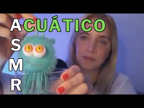 ASMR acuático 🌊🐙 | Sonidos de AGUA 🌧💧 | Español Argentina | Florencia In Vogue