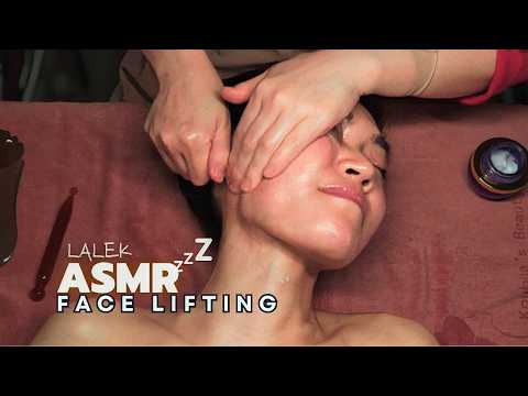Intense Lifting to Radiance 💆‍♀️ Facial Yoga & Gua Sha (ASMR Real Spa Sounds) ft. @kouhua1001