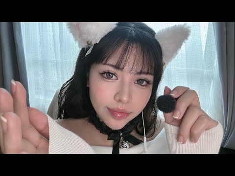 【ASMR】人間になった飼い猫にメイクされるロールプレイ💄