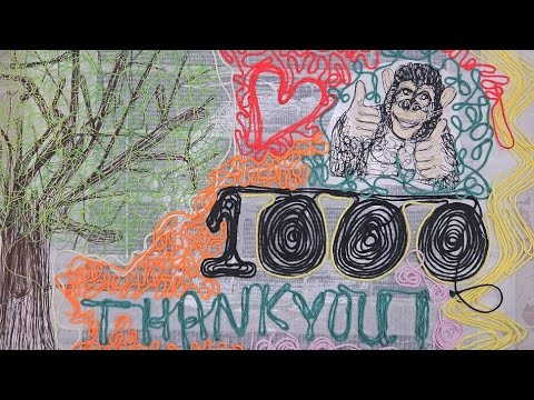 Thankyou for 1000 subscribers 💖  my new trigger doodle pulling . random ASMR SO satisfying!