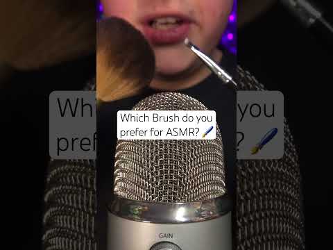 Which Brush do you prefer? 🤎 #asmr