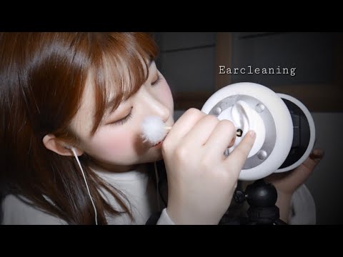 ASMR 나무귀이개로 딱딱한 귀지 자극적인 귀청소│Ear cleaning NOTALKING