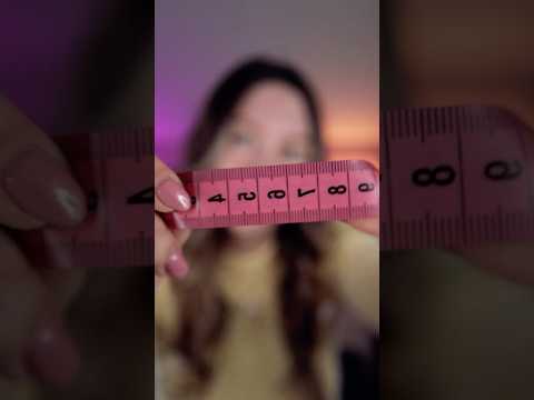 ASMR Measuring Your Face 📏