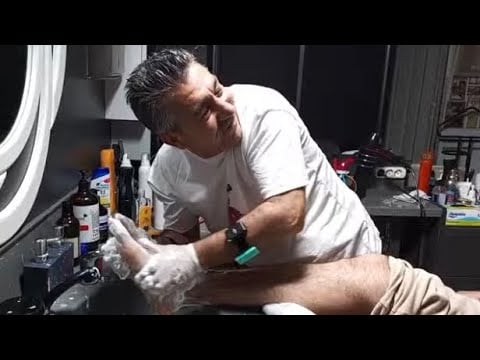 THIS VIDEO IS FOR YOU TO SLEEP! INCREDIBLE FOOT CARE AND MASSAGE