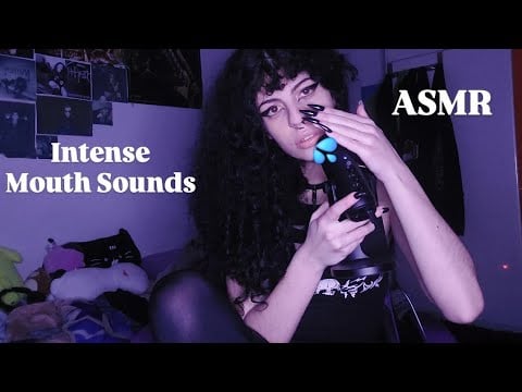If You CAN'T Tingle, Watch this Video (100% sensitivity mouth sounds, fast and aggressive)