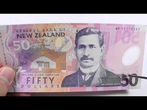 Close-up ASMR - Scratching New Zealand Banknotes and Coins