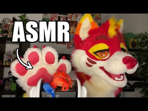 [Furry ASMR] Sound Assortment in Fursuit to help you Relax 😴 (3DIO) [Personal Attention]