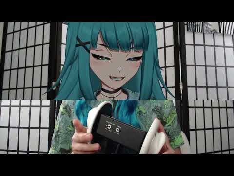 Some new Augmented Reality ASaMR Triggers [ASMR][3DIO][vtuber][visual ASMR][IRL][biomodel]