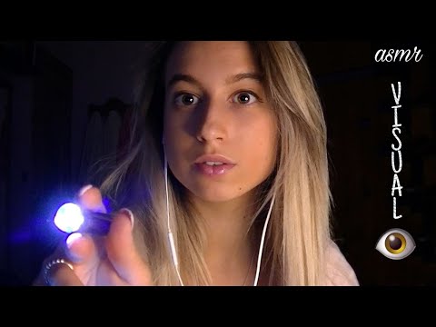 👁️ ASMR | LINTERNA, visual, movimientos de manos + hipnosis | Pau ASMR 👁️