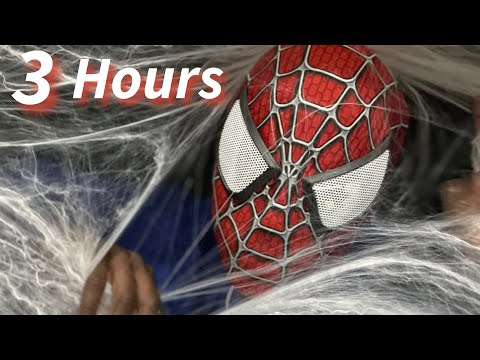 ASMR Spider Web Trigger for Sleep and Tingles (3hours)