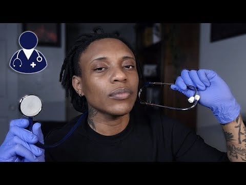 ASMR Full Body Medical Exam | Cranial Nerve, Face, Ears