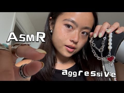 Fast & Aggressive ASMR scratching on myself & everything!!!