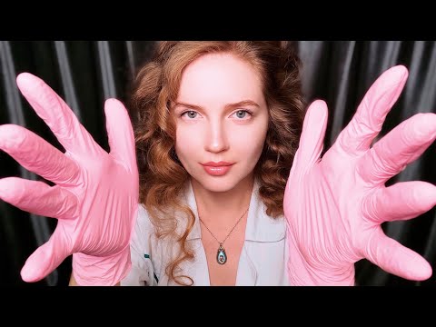 АСМР Трихолог. Осмотр и Массаж Кожи Головы в Перчатках • ASMR Scalp Check. Head Massage in Gloves