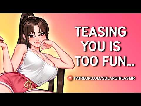 Best Friend's Older Sister Can't Stop Teasing You | Cute Confession | Kissing | ASMR GF Soft Dom F4A