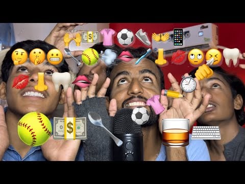 ASMR With Friends – Emoji Challenge 😀