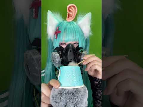 【絵文字ASMRチャレンジ】#asmr #四葉の抹茶 #emojichallenge  #shorts