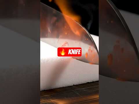 Cutting ASMR - Hot Knife Foam Slicing