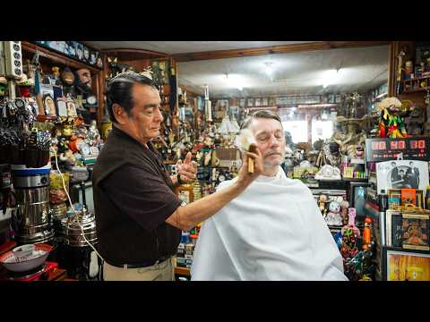 💈 It Took Years to Find This 1970s Barbershop in Chiapas Mexico - Toño's Barberia