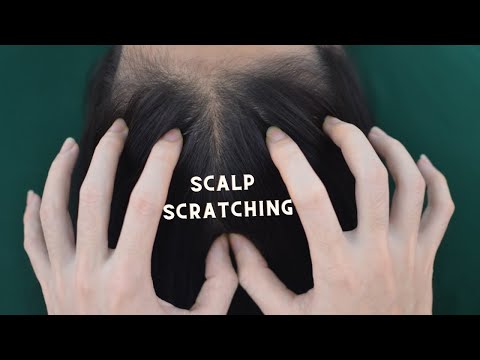 ASMR Head Scratching Tingles, Head Massage Aggressive, Therapy Sounds For Relieve Headache, Stress