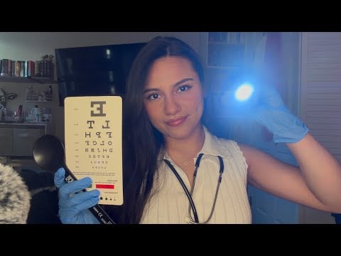 ASMR Fast and Aggressive Optometrist Eye Exam