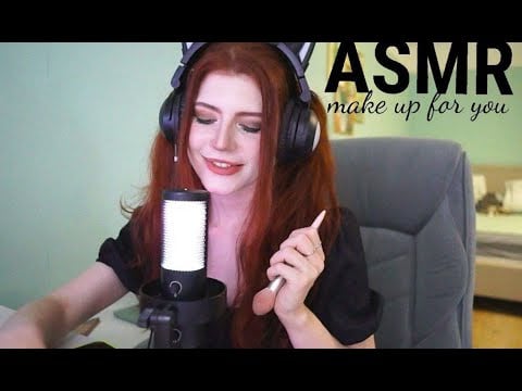 ASMR/АСМР быстрый макияж Ролевая игра/звуки рта