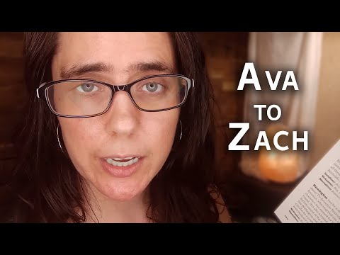 ASMR Reading Every Baby Name