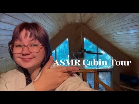 ASMR Cabin tour 🪵 🐻 