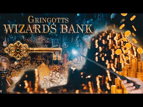 Inside Gringotts Vault 💰 Wizards Bank [ASMR] ⚡ Harry Potter Ambience ⋄ Gold & Treasure