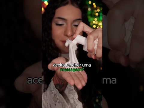 *ASMR* aceita RECEBER uma MASSAGEM? 💆🏻‍♀️