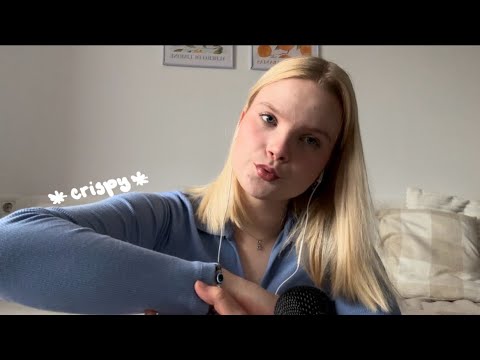 ASMR fabric scratching & tongue clicking 🧸 | no talking